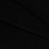 100% Polyester Velvet Fabric, 200 gsm, 150 cm — Black — photo 2