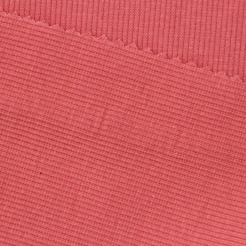 Coral Rib Knit, Poly-Cotton