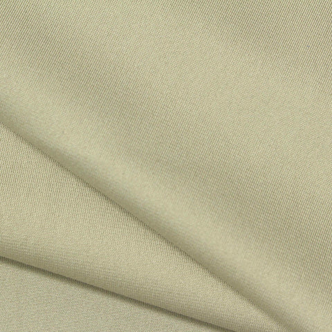 100% Polyester Warp Knit Fabric, 220 gsm, 153 cm — Khaki