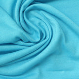Polyester Viscose Blend Jersey Knit Fabric, 150 gsm, 158 cm — Blue — photo 2