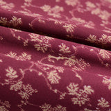 Beige Leaf Linen-Look, Polyester — photo 2
