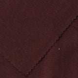 Cotton Polyester Stretch Rib Knit Fabric, 240 gsm — Brown — photo 2