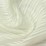 Polyester Stretch Knit Fabric, 120 gsm, 150 cm — White — photo 2