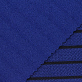 Blue Horizontal-Stripe Knit, Polyester — photo 2