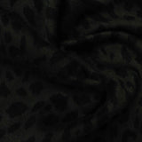 Jacquard Polyester Stretch Knit Fabric, 260 gsm, 160 cm — Black — photo 2