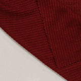 Polyester Viscose Rib Knit Fabric, 210 gsm, 160 cm — Red — photo 2