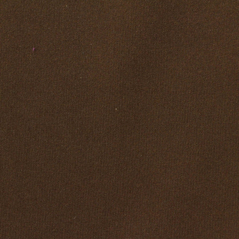 Brushed Polyester Stretch Velvet Fabric, 310 gsm, 185 cm — Brown