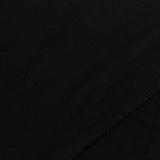 Brushed Viscose Polyester Stretch Chunky Knit Fabric, 180 gsm, 165 cm — Black — photo 2