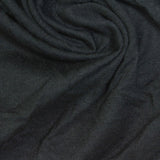 Cotton Polyester Jersey Knit Fabric, 130 gsm, 160 cm — Black — photo 2
