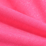 Polyester Cotton French Terry Fabric, 190 gsm, 163 cm — Pink — photo 2