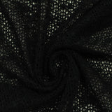 Black Abstract Jacquard, Poly-Viscose — photo 2