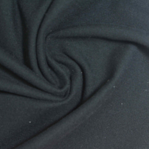 Polyester Stretch Sateen Fabric, 310 gsm, 155 cm — Navy