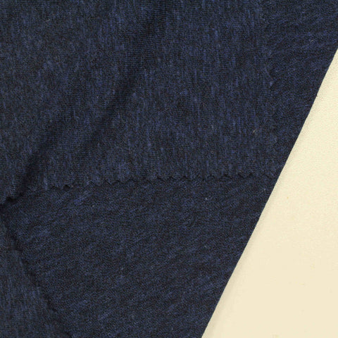 Cotton Polyester Jersey Knit Fabric, 138 gsm, 165 cm — Black