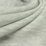 Light Grey Marl French Terry, Cotton-Poly — photo 2