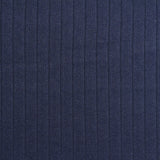 Dark Blue Marl Rib Knit, Polyester — photo 2