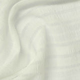 Off-White Horizontal-Stripe Crepe, Polyester — photo 2