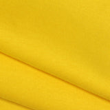Brushed Cotton Polyester Knit Fabric, 270 gsm, 181 cm — Yellow — photo 2