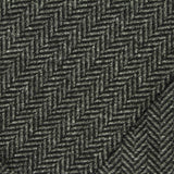 Dark Grey Chevron Jersey Knit, Polyester — photo 2