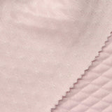 Light Pink Diamond Scuba Knit, Polyester — photo 2