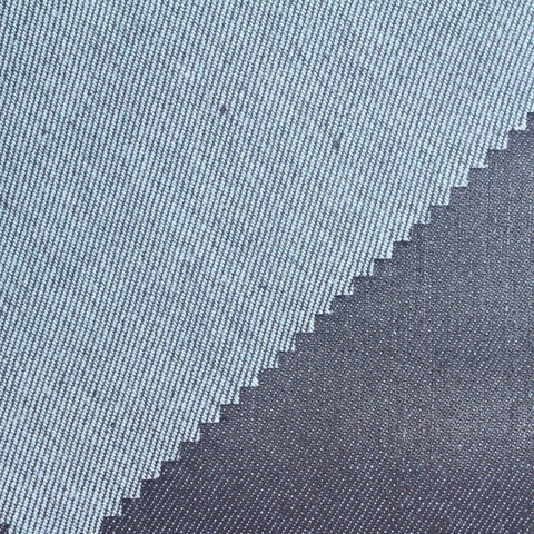 Cotton Polyester Stretch Woven Fabric, 350 gsm, 170 cm — Navy