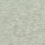 Light Grey Marl Rib Knit, Polyester — photo 2