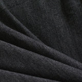 Dark Grey Marl Jersey Knit, Poly-Viscose — photo 2