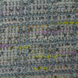 Light Blue Marl Chunky Knit, Polyester — photo 2