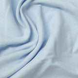 Polyester Cotton Stretch French Terry Fabric, 265 gsm, 130 cm — Blue — photo 2