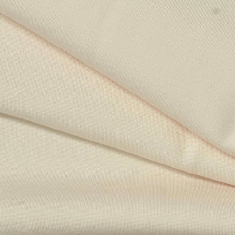 Viscose Nylon Stretch Ponte Knit Fabric, 360 gsm, 160 cm — Beige