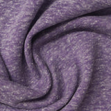 Purple Marl French Terry, Poly-Cotton — photo 2