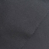 Cotton Polyester Piqué Knit Fabric, 200 gsm, 185 cm — Black — photo 2