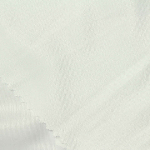 100% Polyester Jersey Knit Fabric, 100 gsm, 160 cm — White