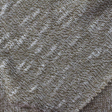 Brown Heather Chunky Knit, Poly-Viscose — photo 2