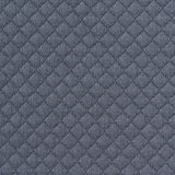 Blue Heather Jersey Knit, Polyester — photo 2