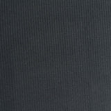 Viscose Stretch Rib Knit Fabric, 220 gsm, 155 cm — Black — photo 2