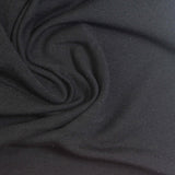 French Terry Fabric, 290 gsm, 165 cm — Black — photo 2