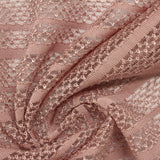 Pink Horizontal-Band Jacquard, Polyester — photo 2