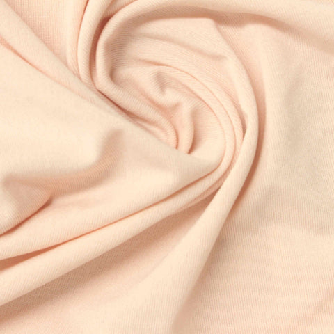 Polyester Stretch Jersey Knit Fabric, 190 gsm, 160 cm — Beige, ref EF-255000