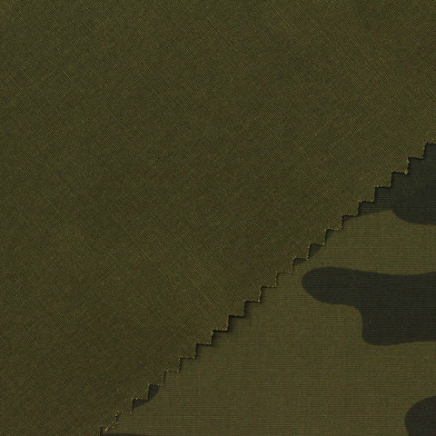 Green Camo Jersey Knit
