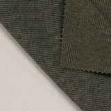 Polyester Cotton Stretch Rib Knit Fabric, 400 gsm, 140 cm — Khaki — photo 2