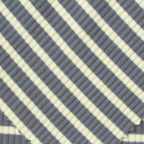 Grey Stripes Knit, Cotton-Poly, 290 gsm, 125 cm, ref EF-250772