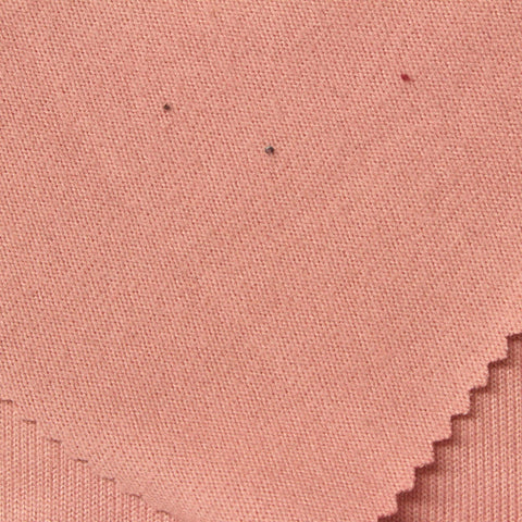 Brushed Viscose Polyester Stretch Jersey Knit Fabric, 180 gsm — Pink