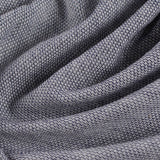 Heathered Grey Marl Piqué Knit, Cotton-Tencel Lyocell — photo 2