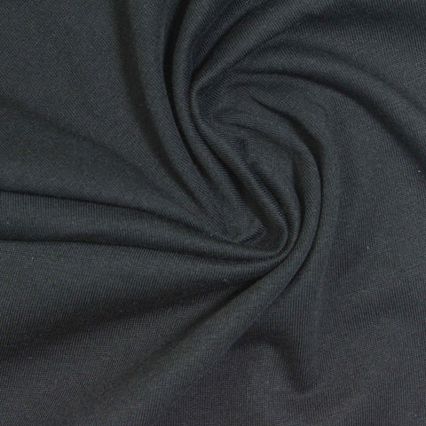 100% Cotton Jersey Knit Fabric, 160 gsm, 168 cm — Grey