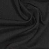 100% Cotton Jersey Knit Fabric, 210 gsm, 190 cm — Black — photo 2