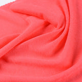 Polyester Viscose Chunky Knit Fabric, 136 gsm, 142 cm — Red — photo 2