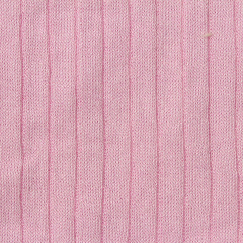 100% Polyester Rib Knit Fabric, 280 gsm — Pink