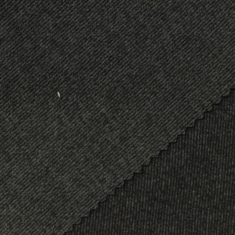 Dark Grey Marl Velvet, Polyester, 280 gsm