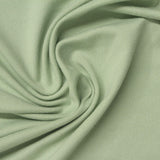 Polyester Stretch Milk Silk Knit Fabric, 160 gsm — Green — photo 2