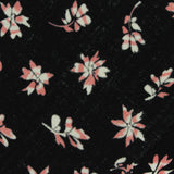 Pink Floral Woven, Viscose — photo 2